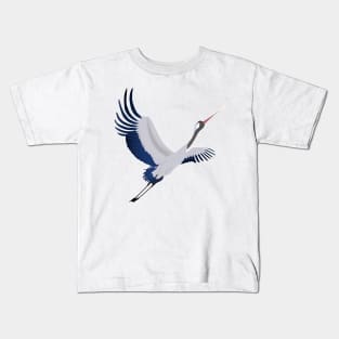 Flying Crane Kids T-Shirt